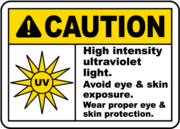  Personnel UV Protective Equipment