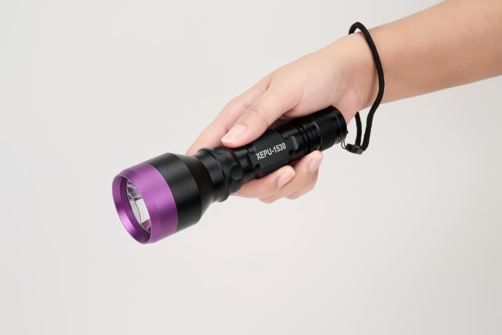 UV Flashlight for Fluorescent Leak Detection