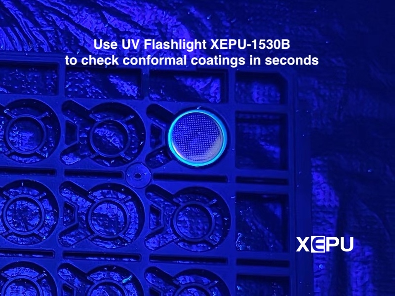 Inspection of PCB Conformal Coating using UV Light